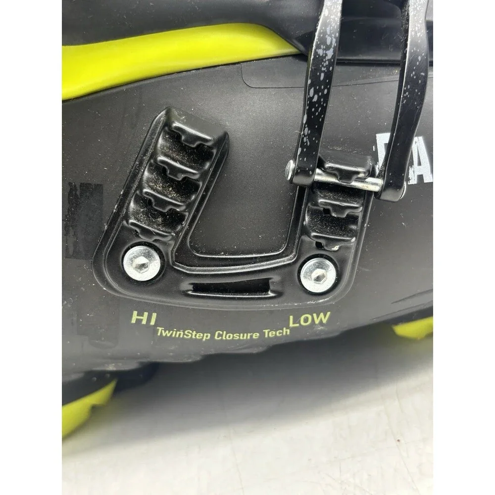 Dalbello Boss Ski Boots 25.5 / 298MM 7.5 Black Neon Green Snow Winter Sports